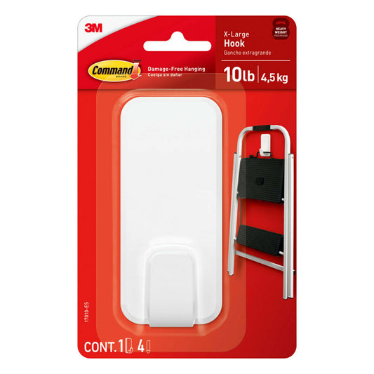 Command X-Large Hook - White