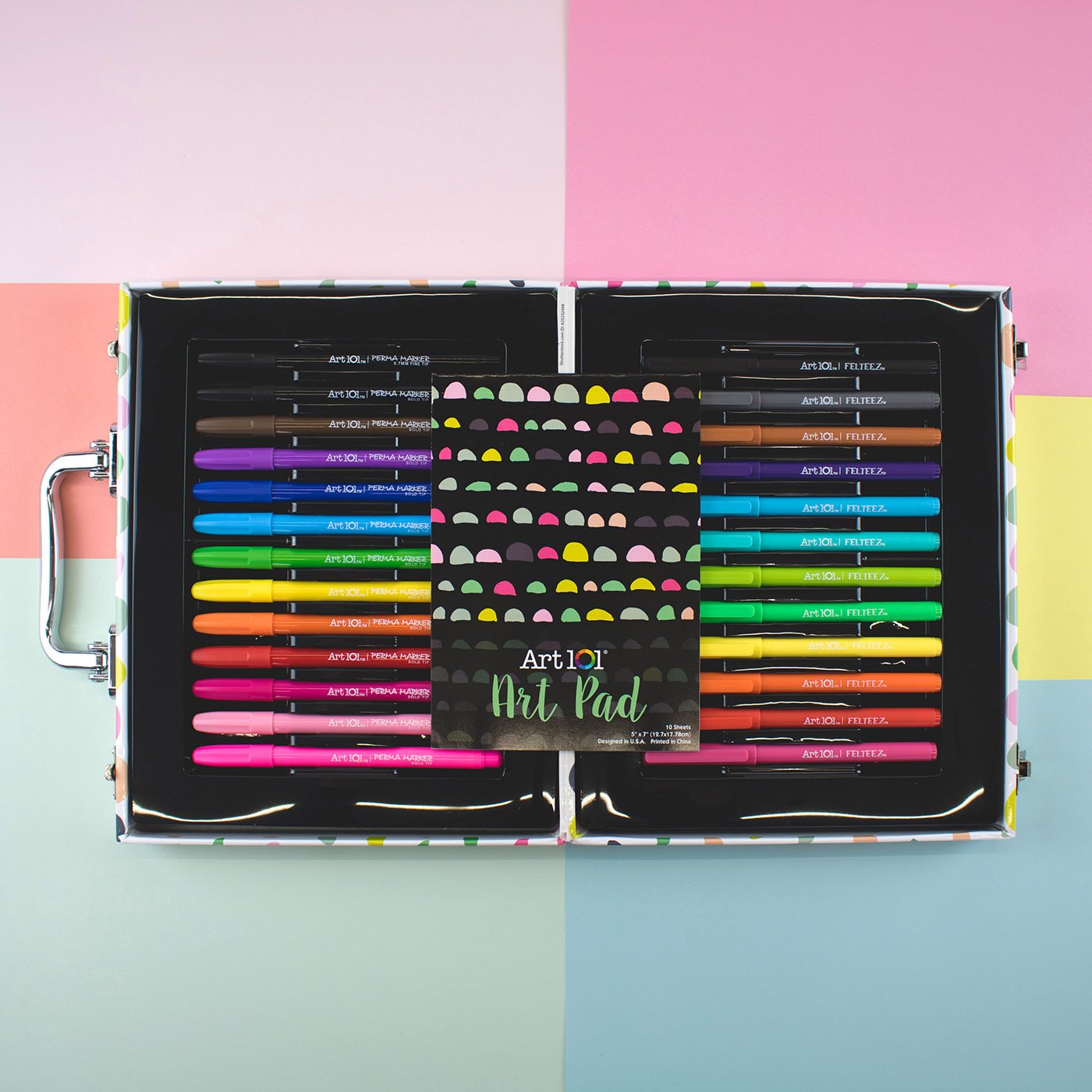 Art 101 Doodle & Color Art Kit