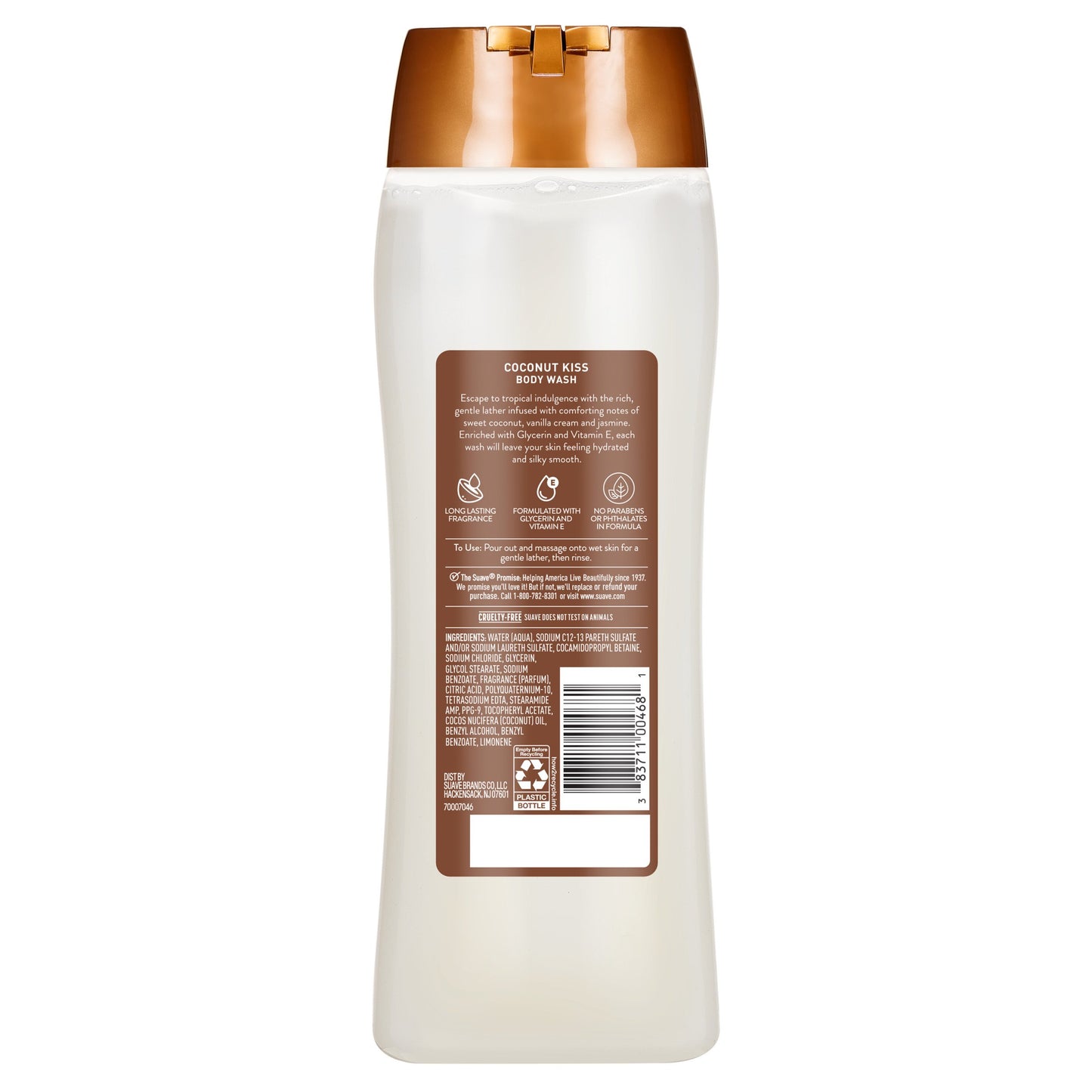 Suave Comforting Body Wash - Coconut Kiss