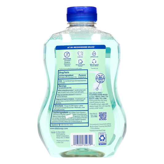 Dial Antibacterial Foaming Hand Wash Refill - Fresh Pear