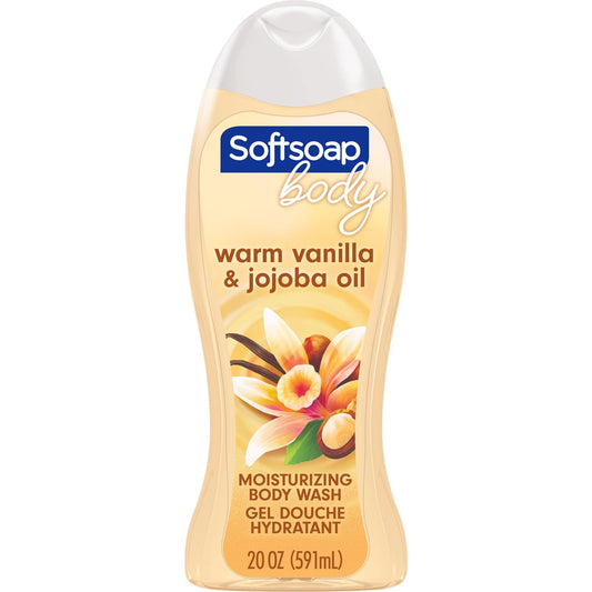 Softsoap Moisturizing Body Wash - Warm Vanilla & Jojoba Oil