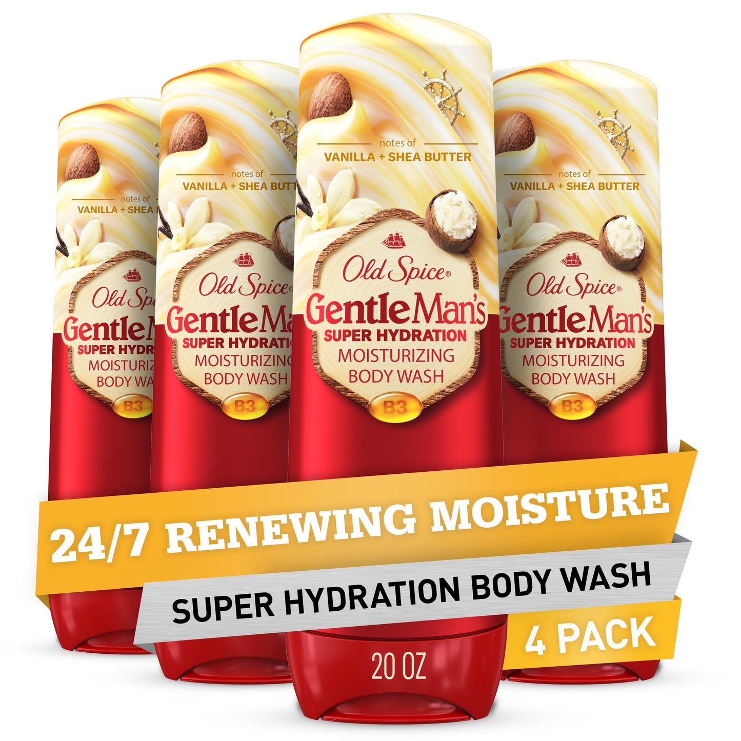 Old Spice GentleMan's Body Wash - Vanilla + Shea Butter