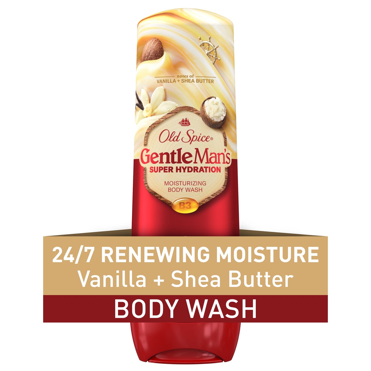 Old Spice GentleMan's Body Wash - Vanilla + Shea Butter