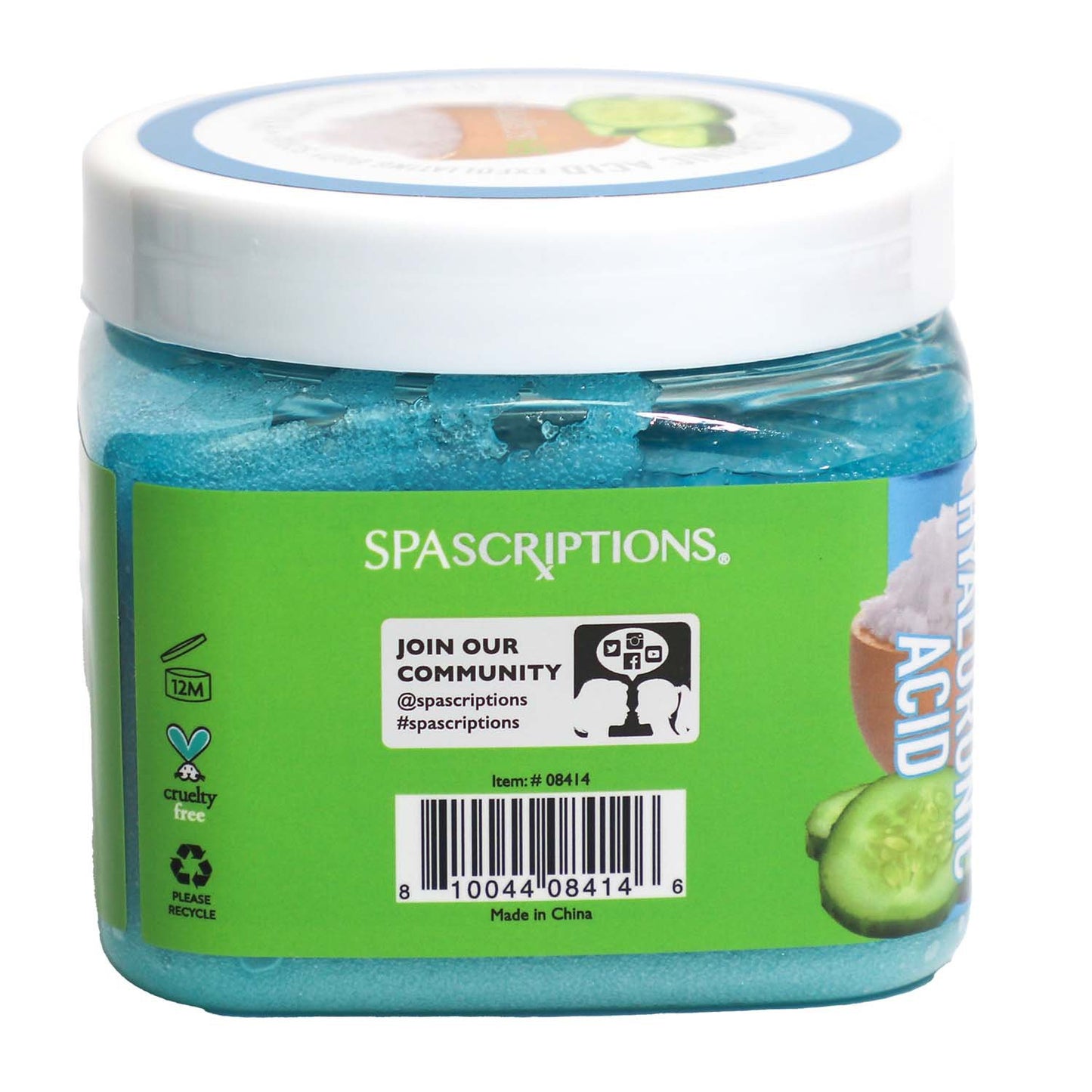 SpaScriptions Hyaluronic Acid Exfoliating Body Scrub