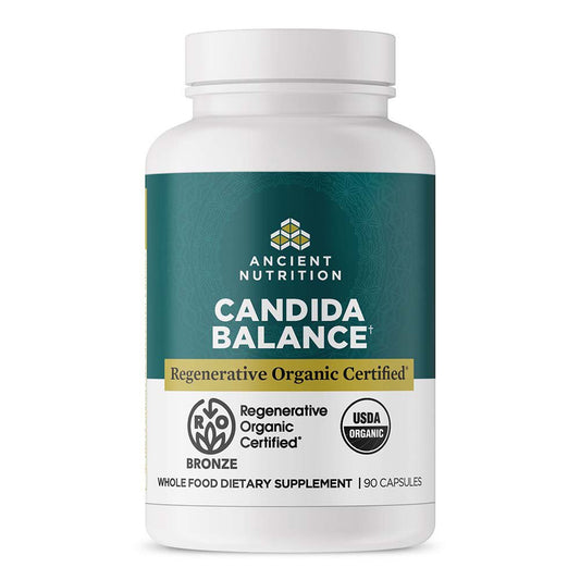 Ancient Nutrition Regenerative Organic Candida Balance Capsules