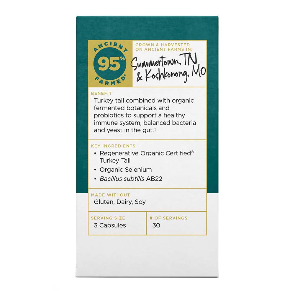 Ancient Nutrition Regenerative Organic Candida Balance Capsules