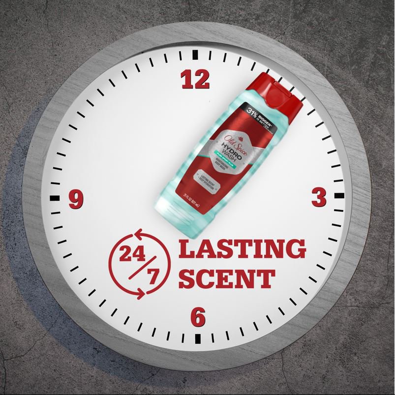 Old Spice Hydro Wash Body Wash - Pure Sport Plus