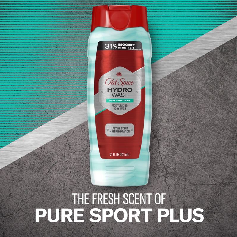 Old Spice Hydro Wash Body Wash - Pure Sport Plus