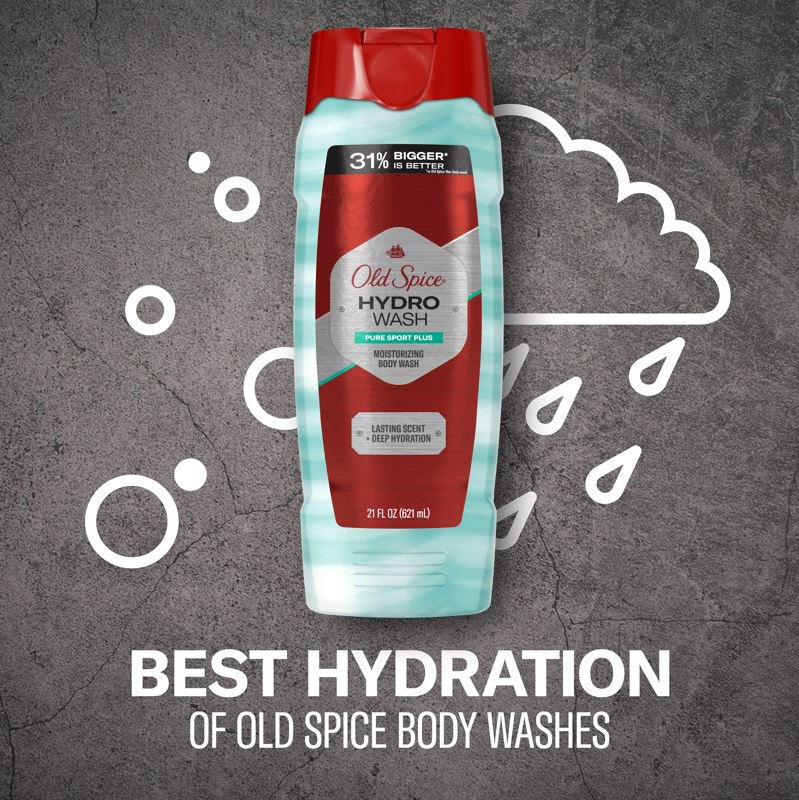 Old Spice Hydro Wash Body Wash - Pure Sport Plus