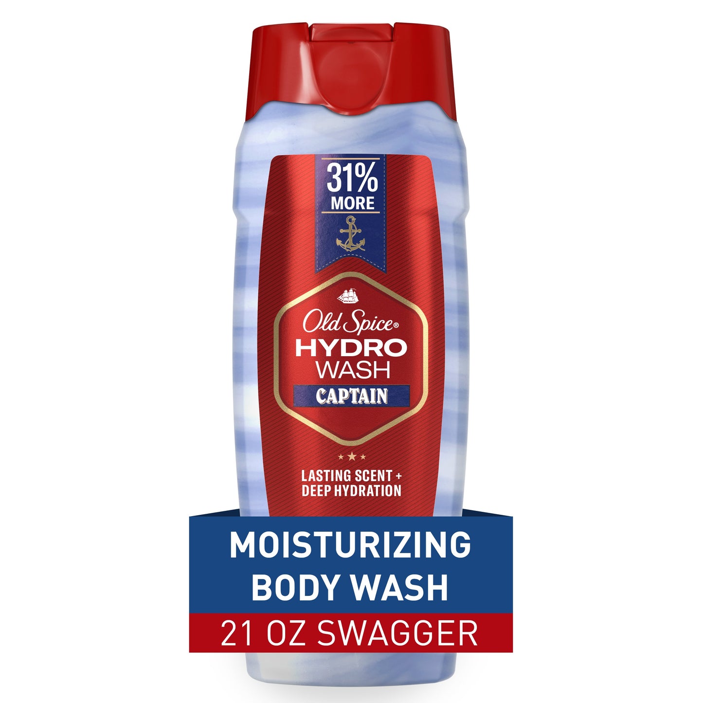 Old Spice Hydro Wash Moisturizing Body Wash - Captain
