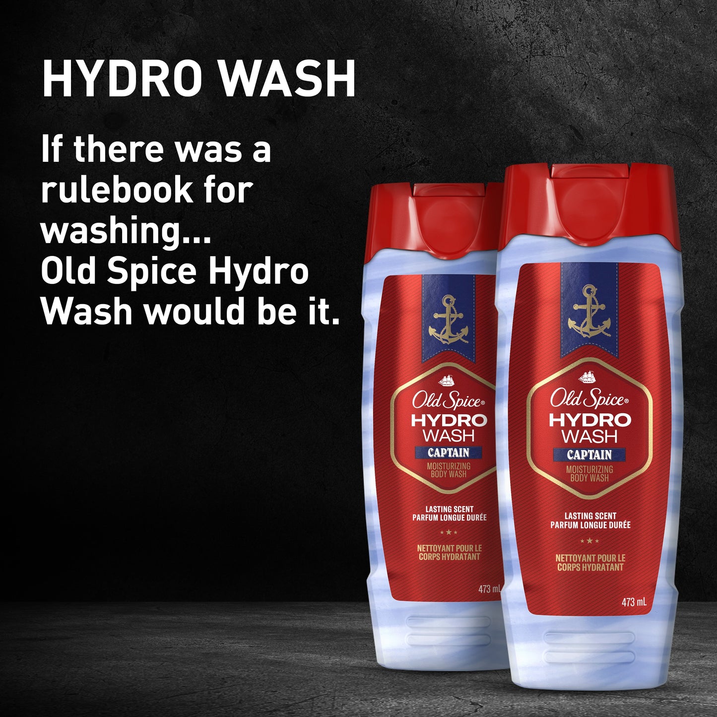 Old Spice Hydro Wash Moisturizing Body Wash - Captain