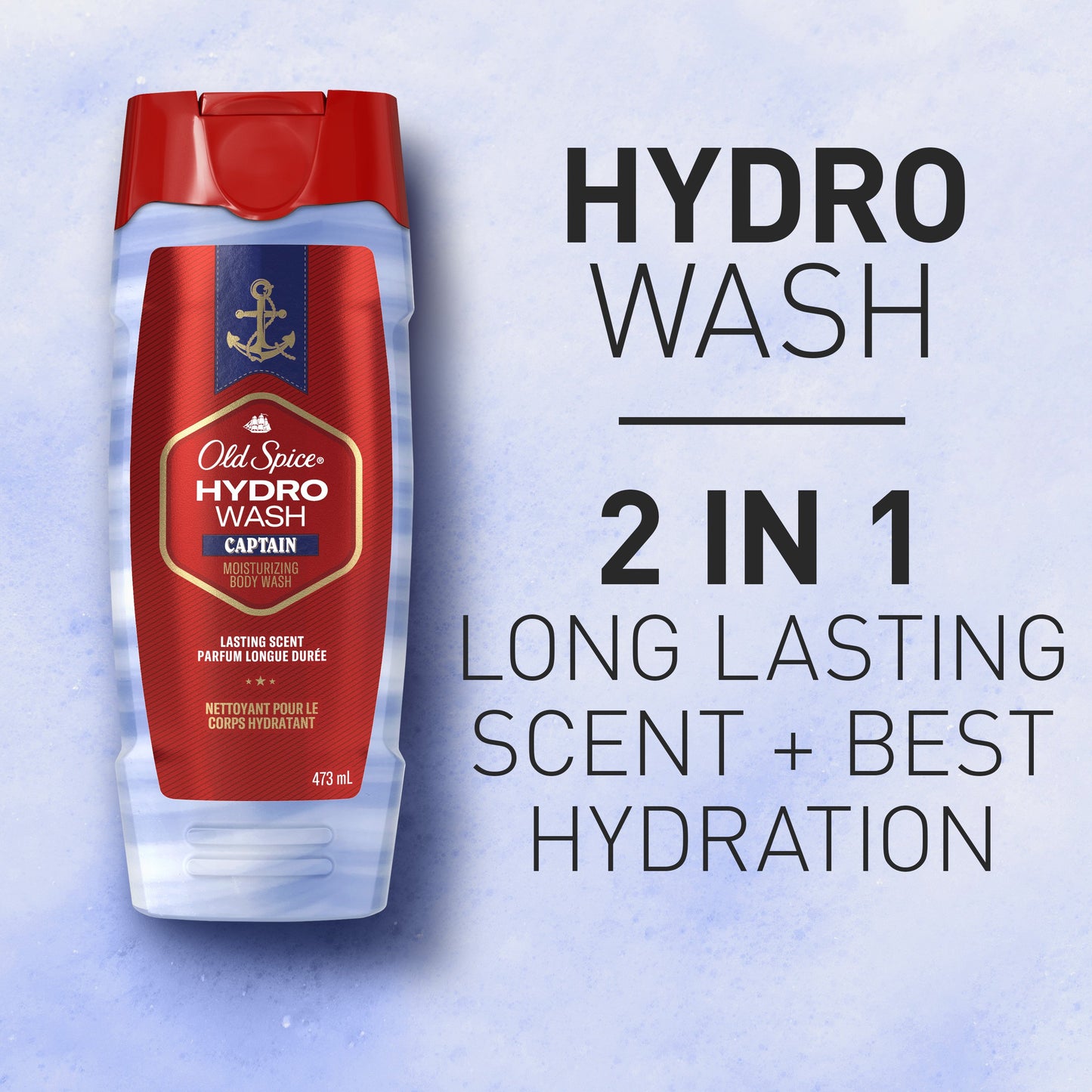 Old Spice Hydro Wash Moisturizing Body Wash - Captain