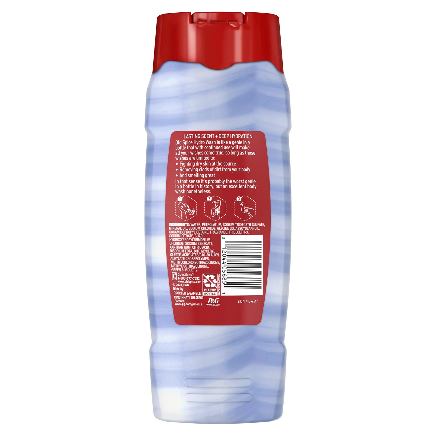 Old Spice Hydro Wash Moisturizing Body Wash - Captain