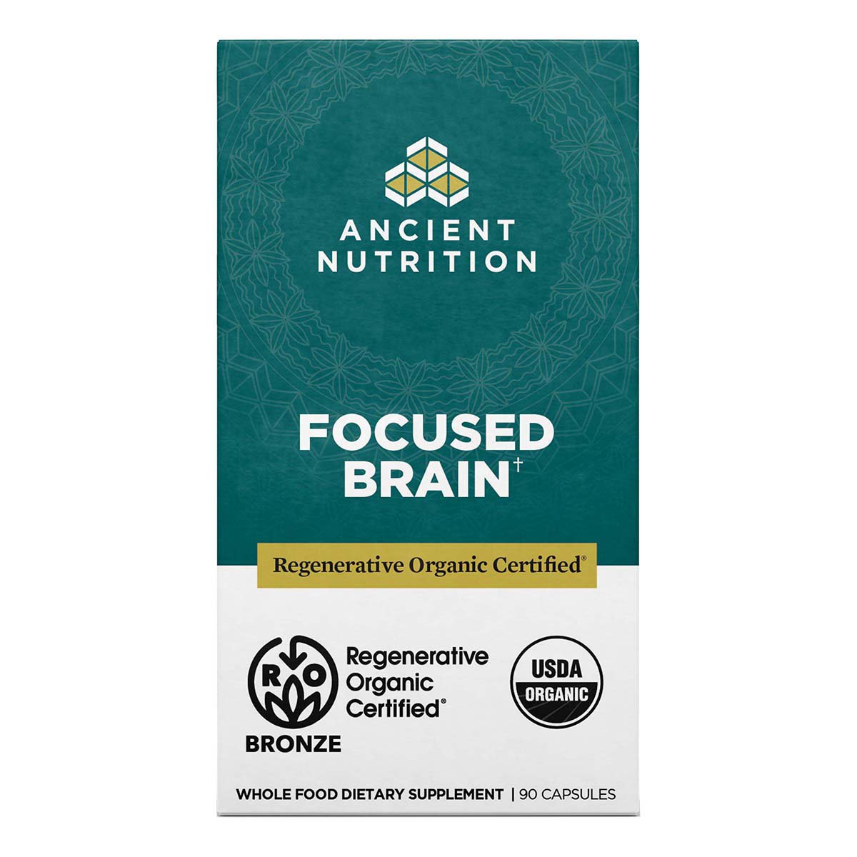 Ancient Nutrition Regenerative Organic Focused Brain Capsules