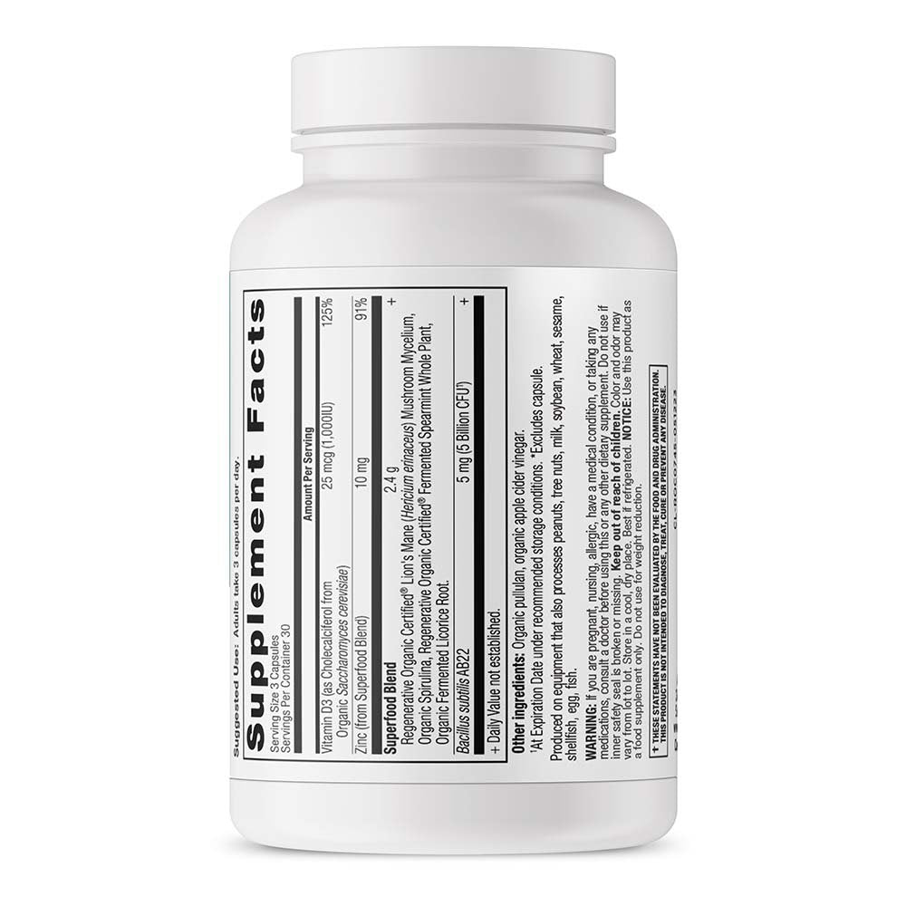 Ancient Nutrition Regenerative Organic Leaky Gut Support Capsules