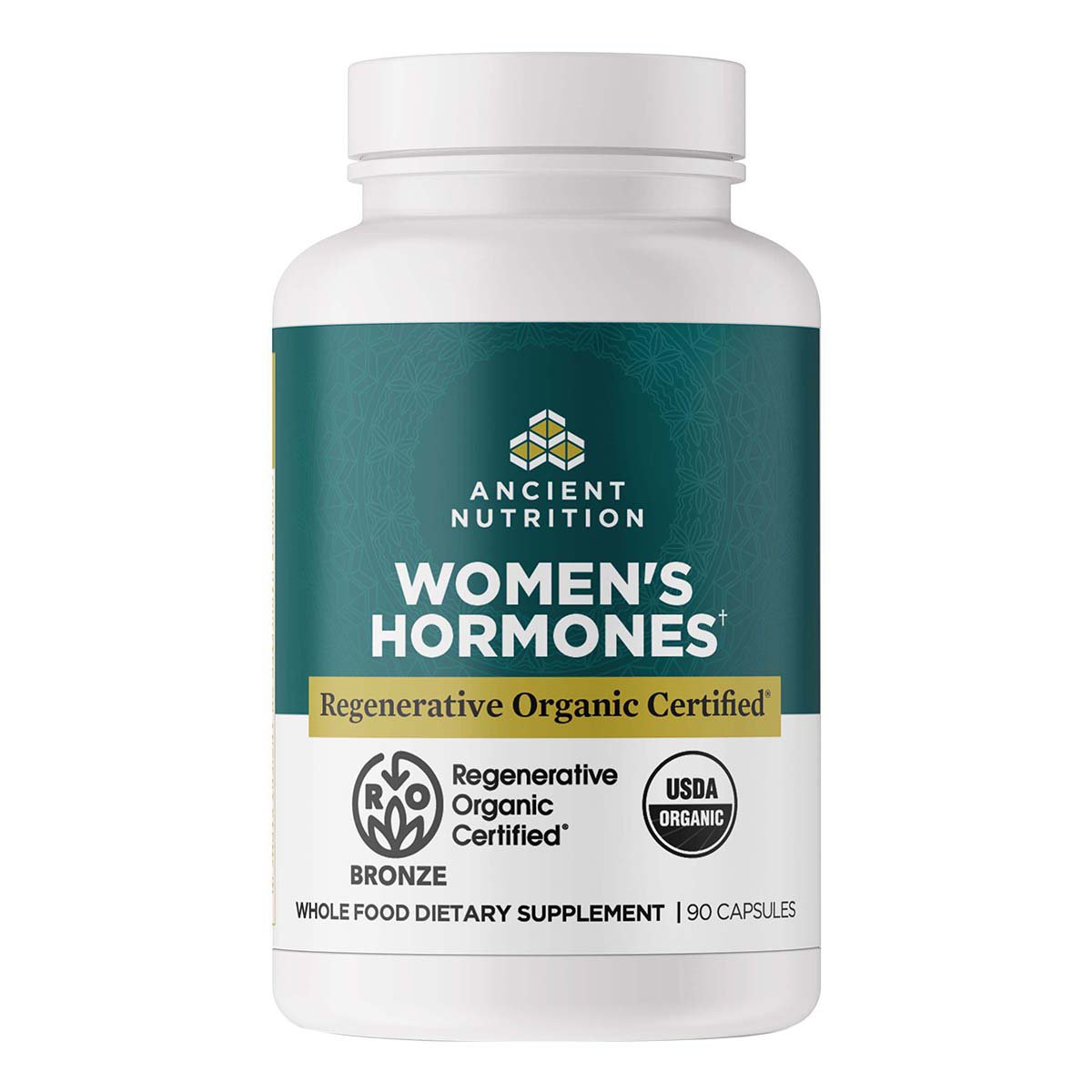 Ancient Nutrition Regenerative Organic Women's Hormones Supplement Capsules