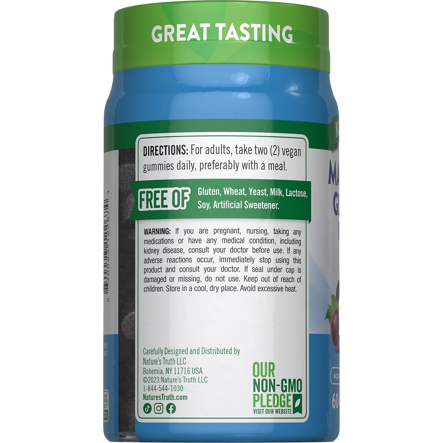 Nature's Truth Magnesium Glycinate Gummies - 200 mg
