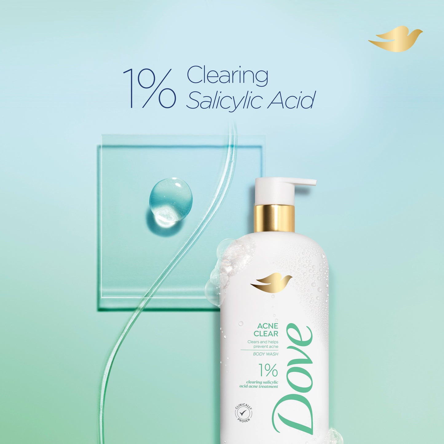 Dove Acne Clear Body Wash