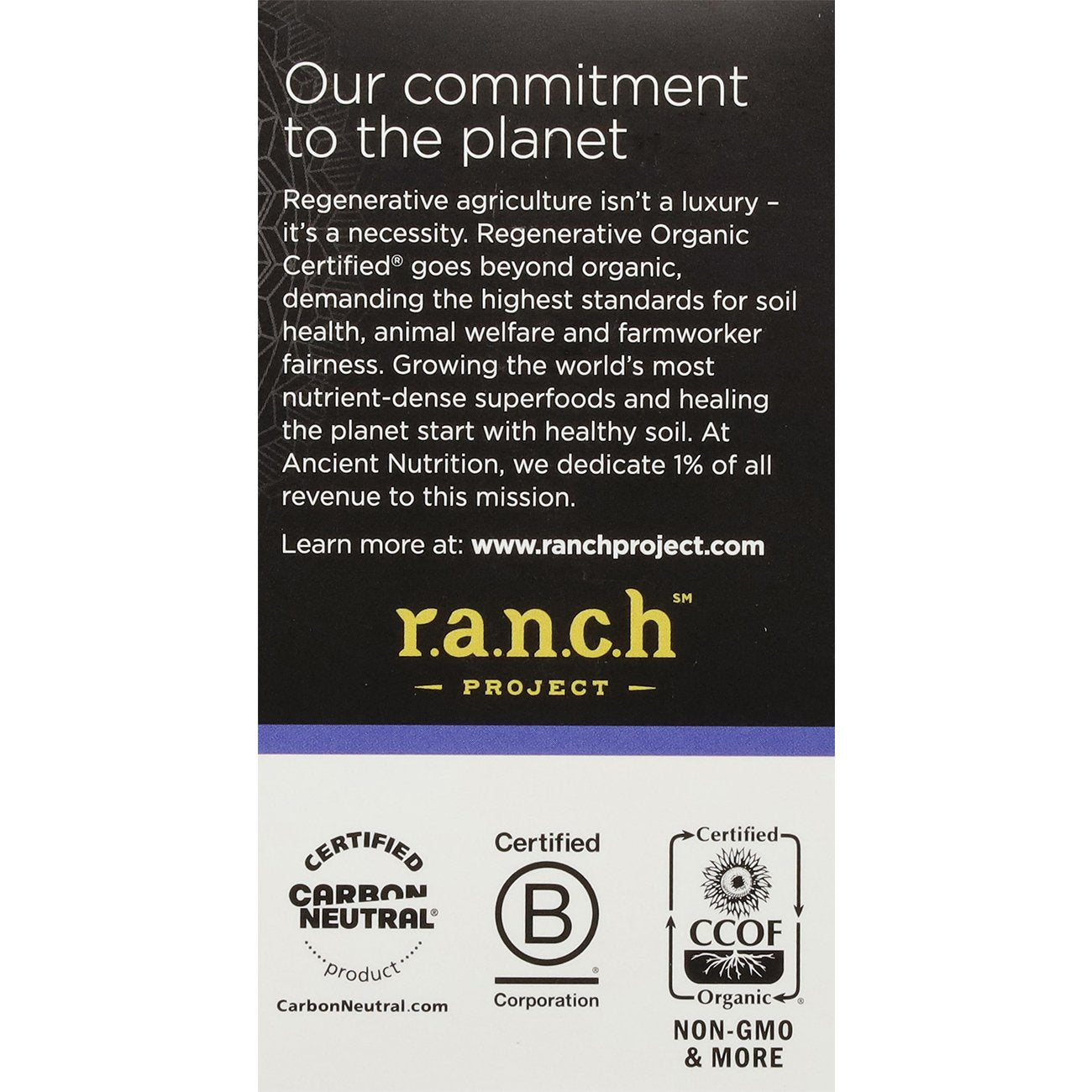 Ancient Nutrition Regenerative Organic Extra Strength Probiotics Capsules