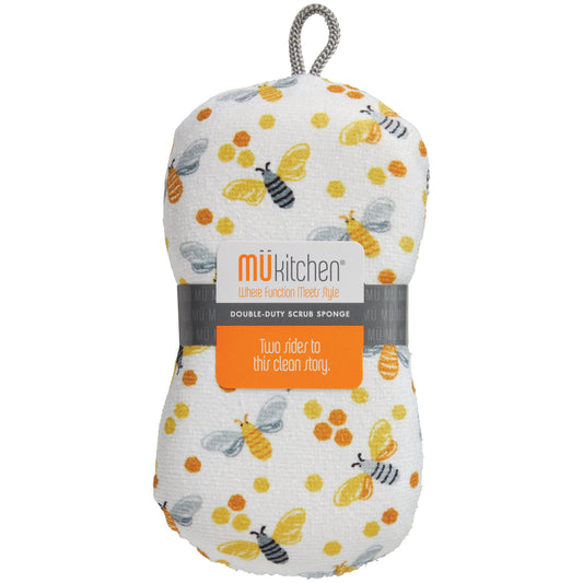 MU Kitchen Scrub Sponge - Bees