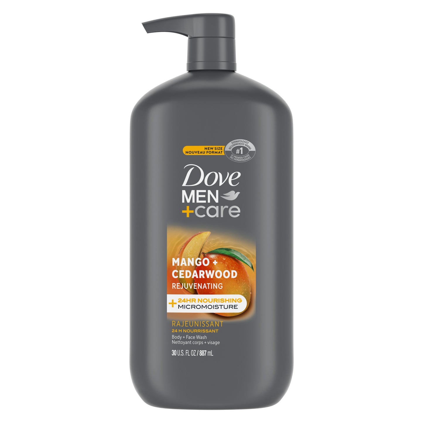 Dove Care Body Wash - Mango & Cedarwood