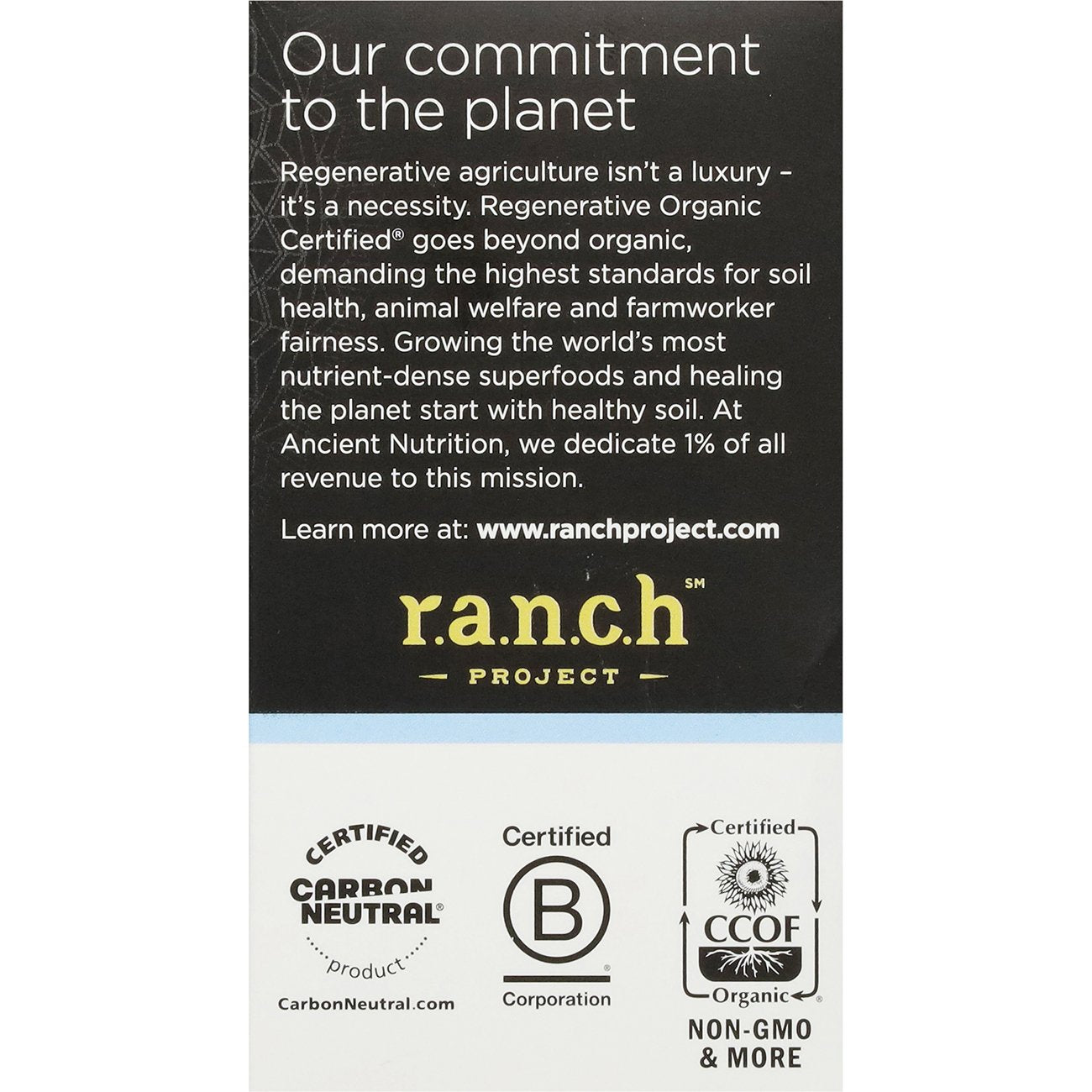 Ancient Nutrition Regenerative Organic Once Daily Probiotics Capsules