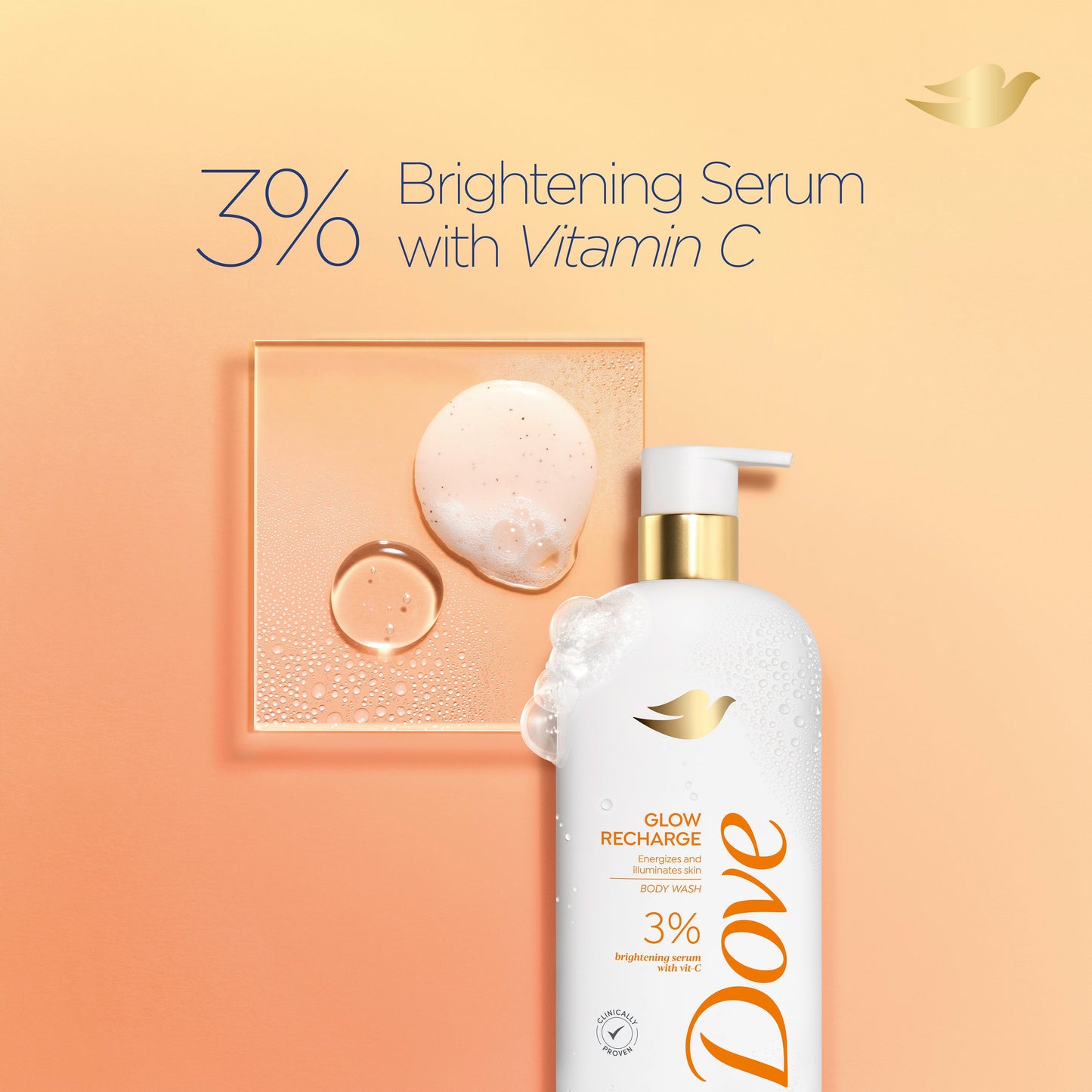 Dove Glow Recharge With Vitamin C Body Wash