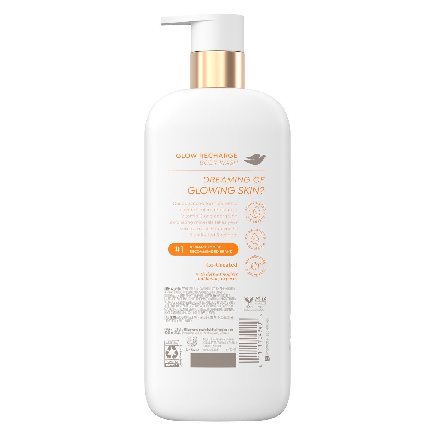 Dove Glow Recharge With Vitamin C Body Wash