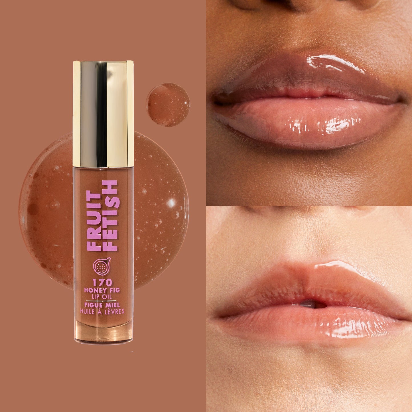 Milani Fruit Fetish Lip Oil - Honey Fig