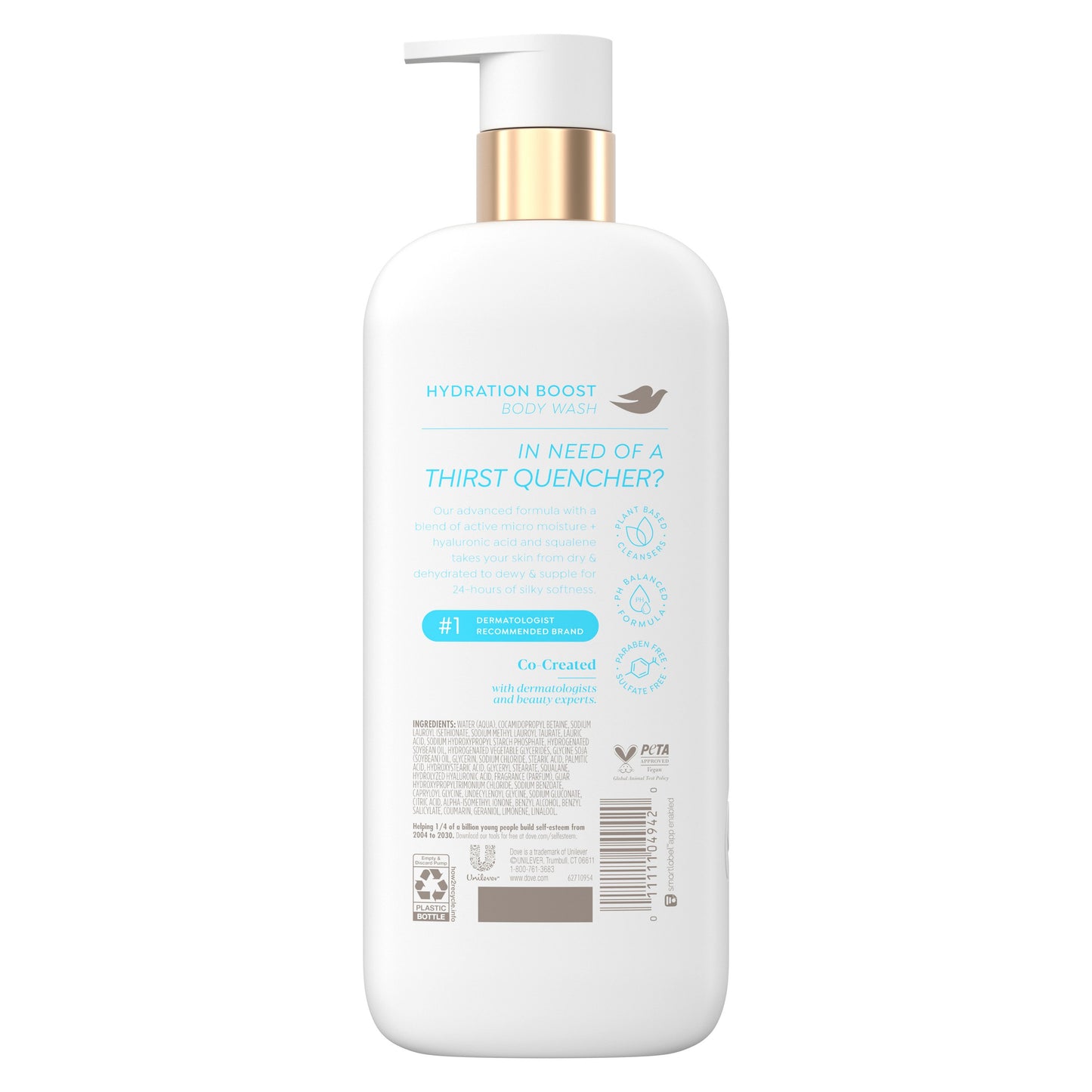Dove Hydration Boost Body Wash