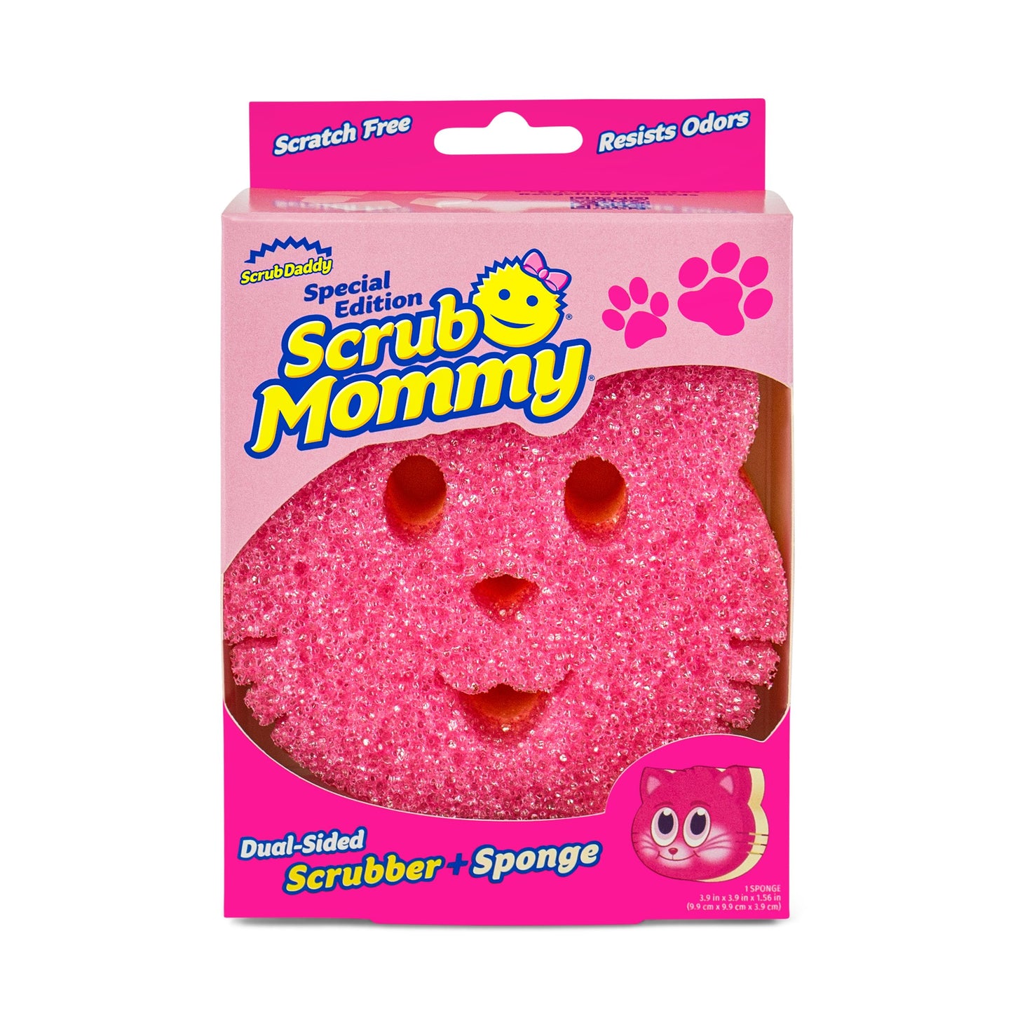 Scrub Daddy Scrub Mommy Sponge - Pink Cat