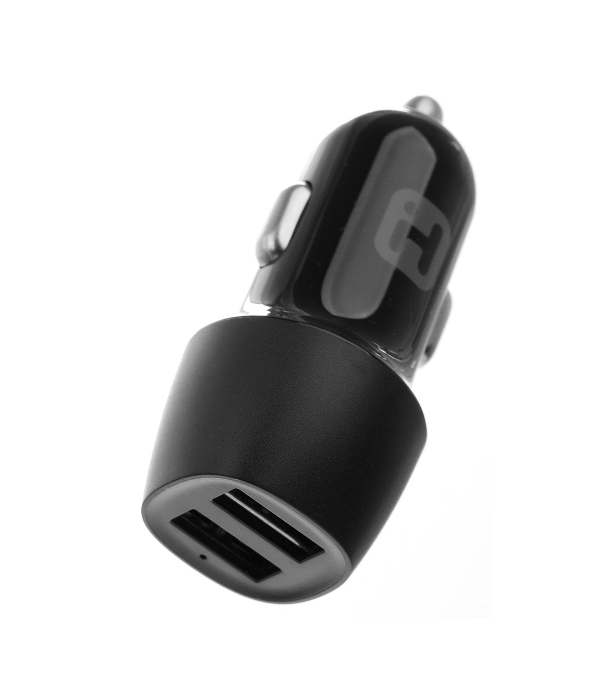 iHome Dual Port USB Car Charger - Black