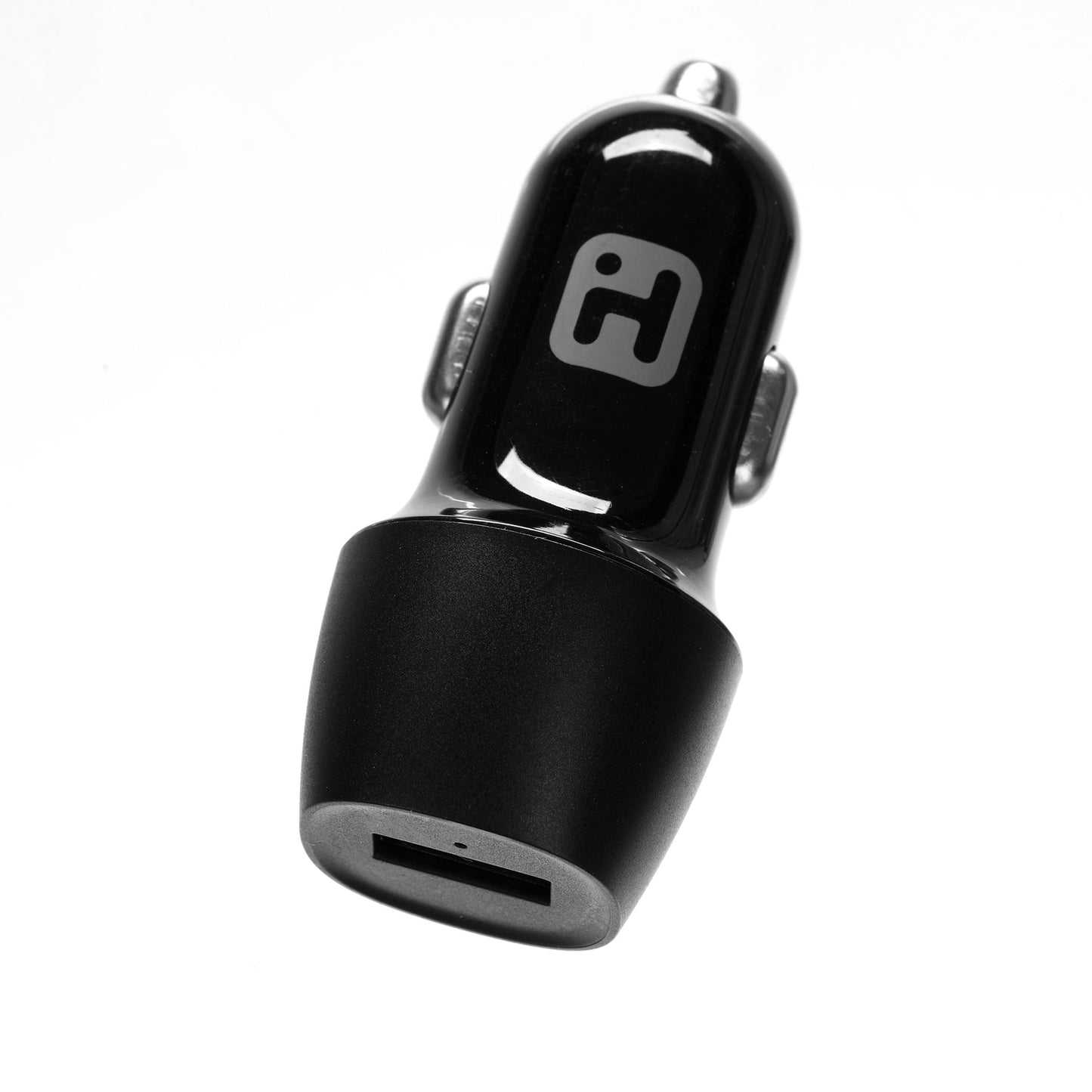 iHome Lightning Cable with Car Charger - Black