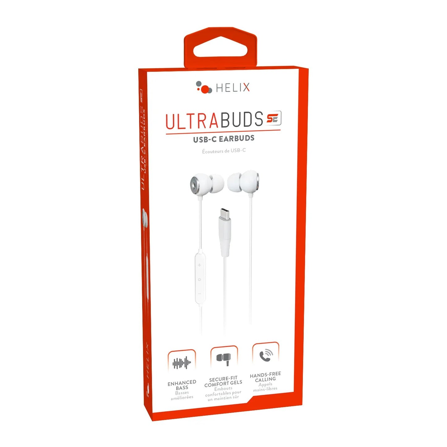 Helix Ultra USB-C Earbuds - White