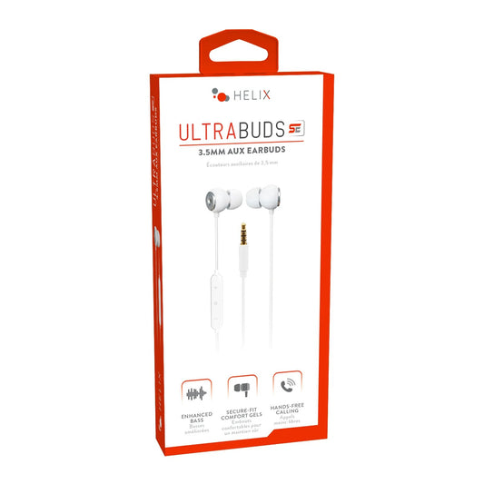 Helix Ultra 3.5mm Aux Earbuds