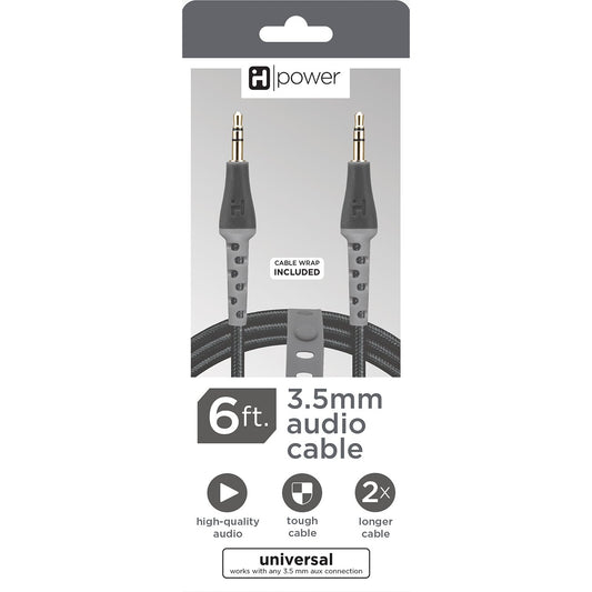 iHome 3.5 mm Audio Cable - Black
