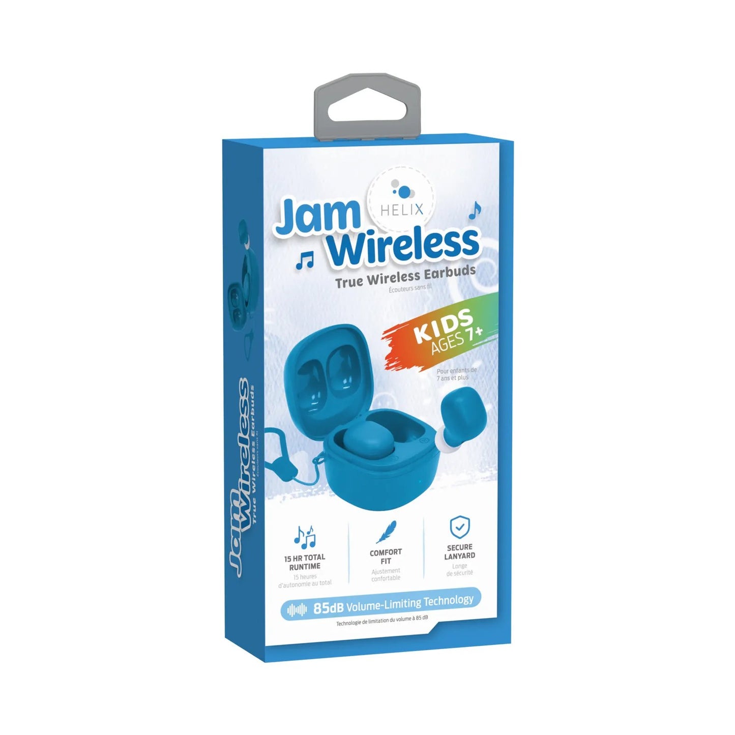Helix JamWireless Kids Earbuds - Blue
