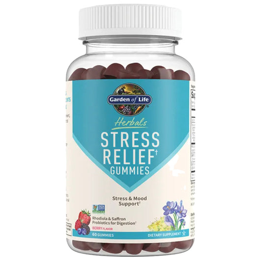 Garden of Life Herbals Stress Relief Gummies - Berry Flavor