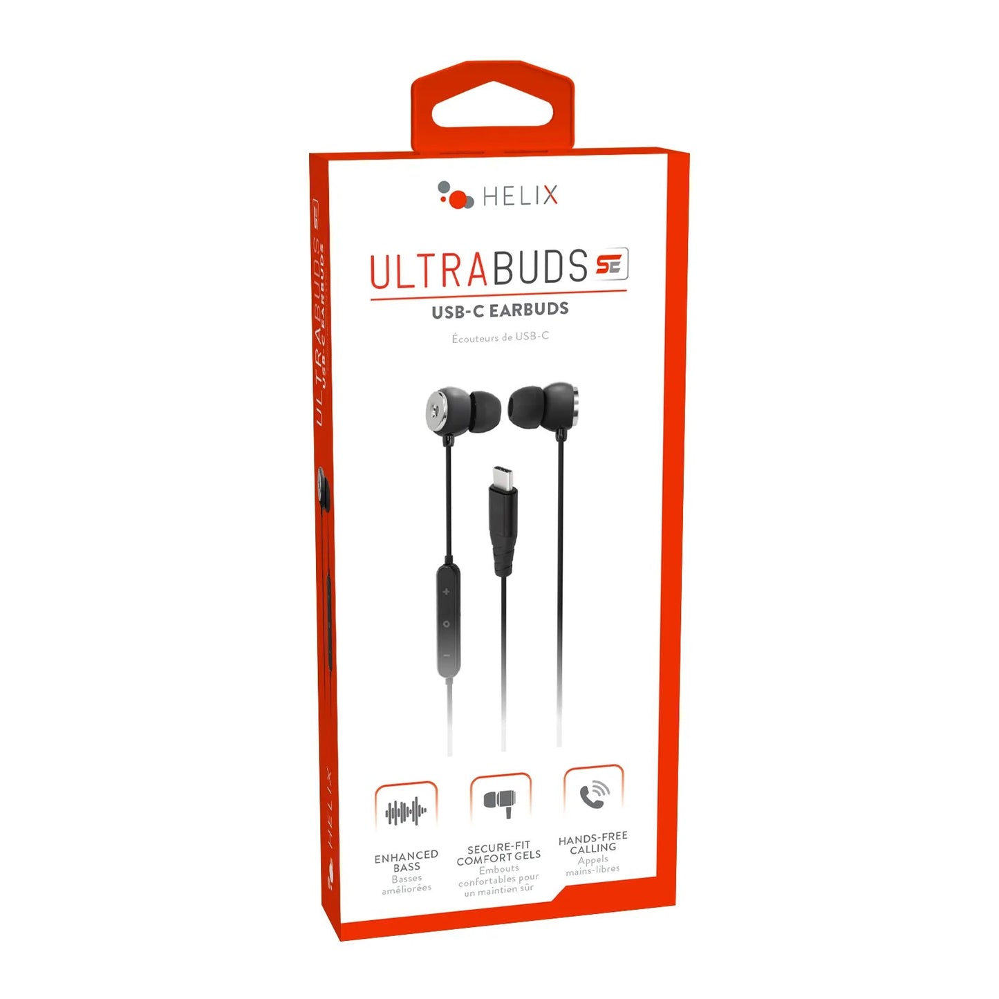 Helix Ultra USB-C Earbuds - Black