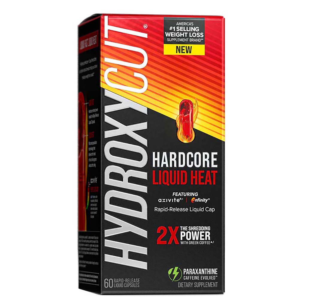 Hydroxycut Hardcore Liquid Heat Liquid Capsules