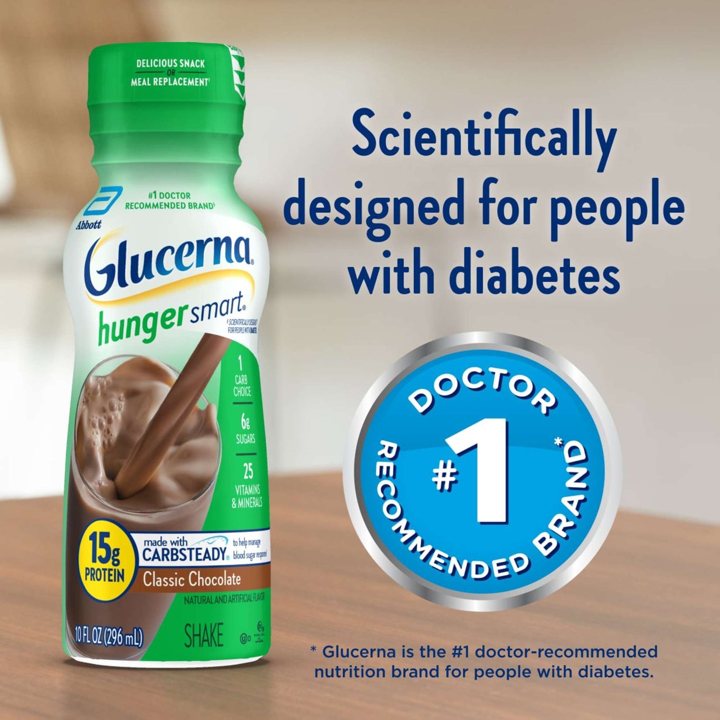 Glucerna Hunger Smart Shake 12 pk - Rich Chocolate