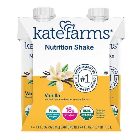 Kate Farms Nutrition Shake 4 pk - Vanilla