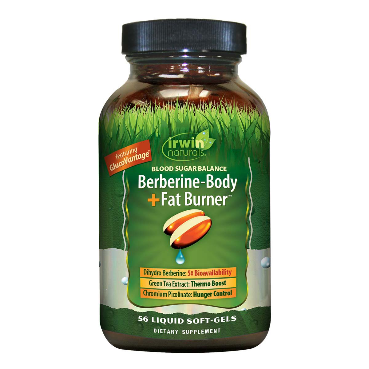Irwin Naturals Berberine-Body + Fat Burner Softgels