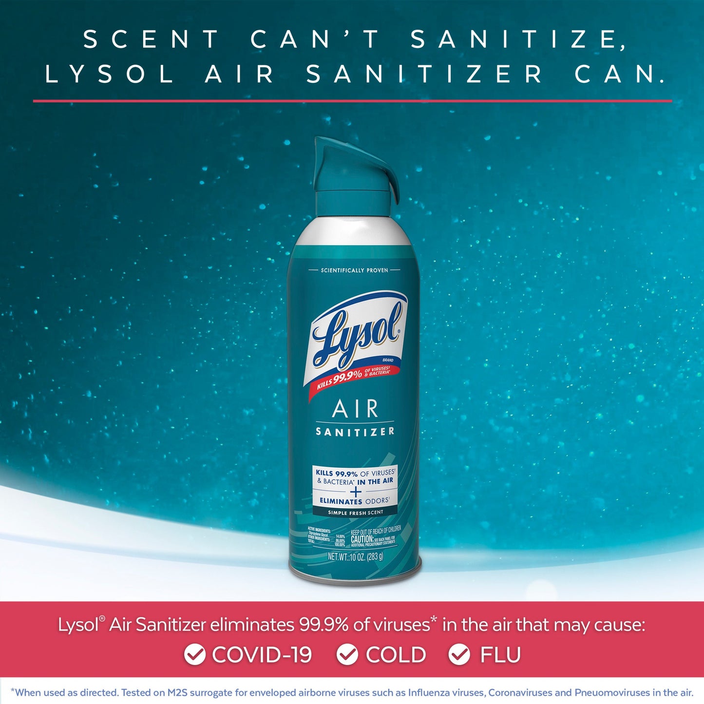 Lysol Air Sanitizer - Simple Fresh