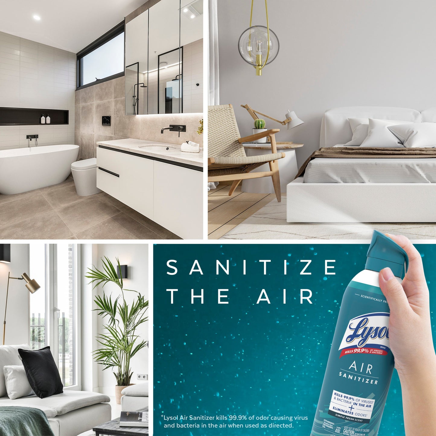 Lysol Air Sanitizer - Simple Fresh