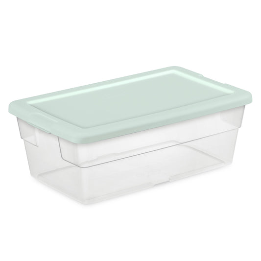 Sterilite Storage Bins with Lids - Green, 5 pk