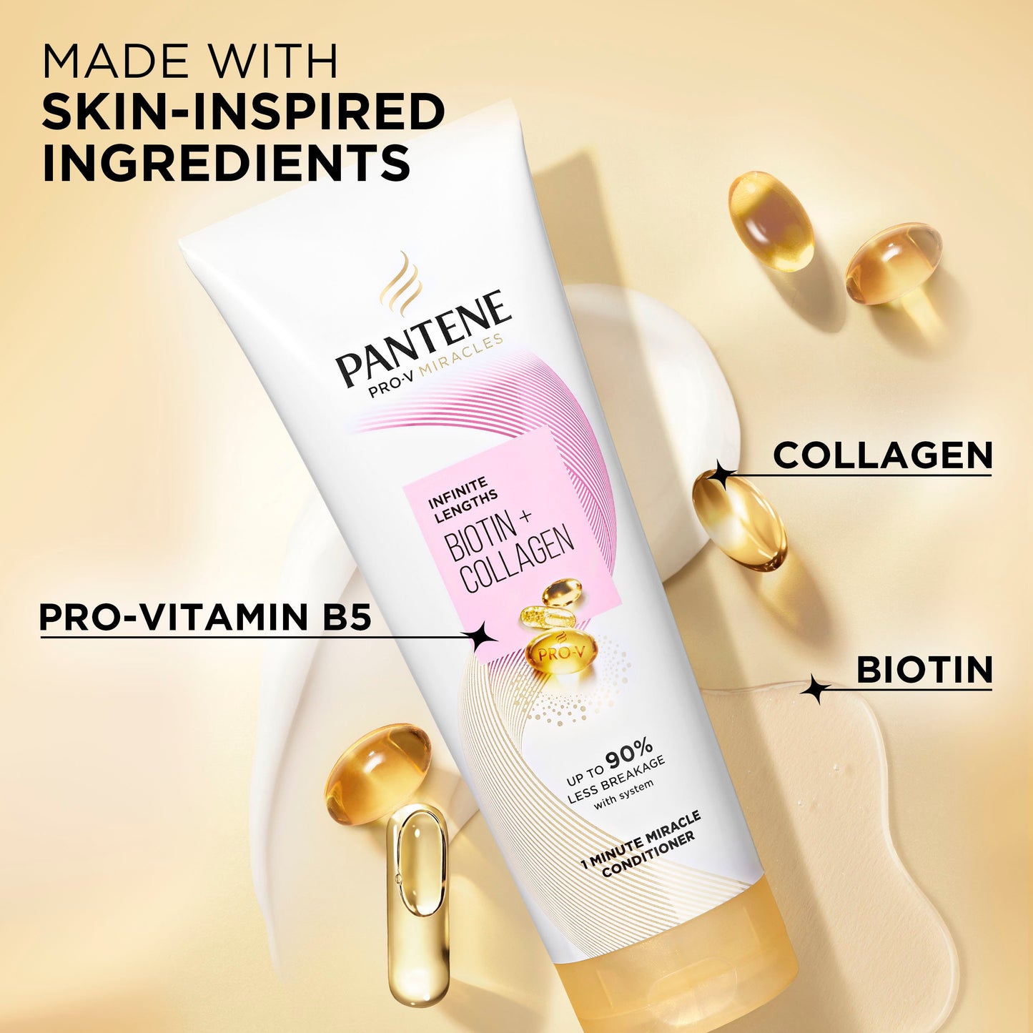 Pantene Infinite Lengths Biotin + Collagen -  Conditioner