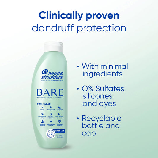 Head & Shoulders Bare Pure Clean Shampoo