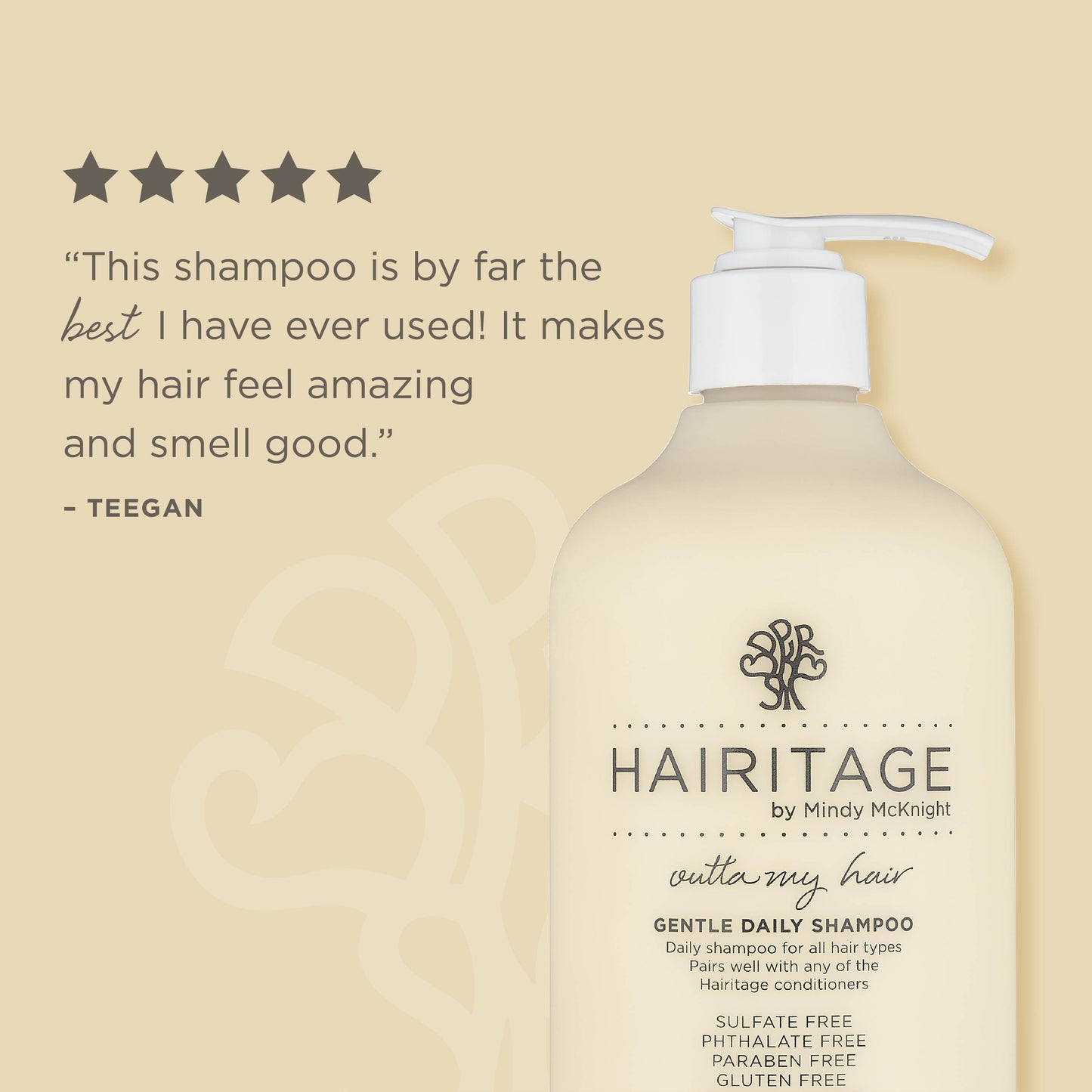 Hairitage Outta My Hair Gentle Daily Shampoo