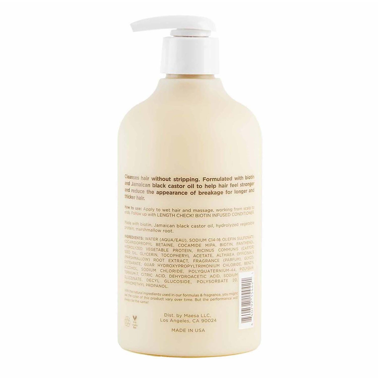 Hairitage Length Check! Biotin Infused Shampoo